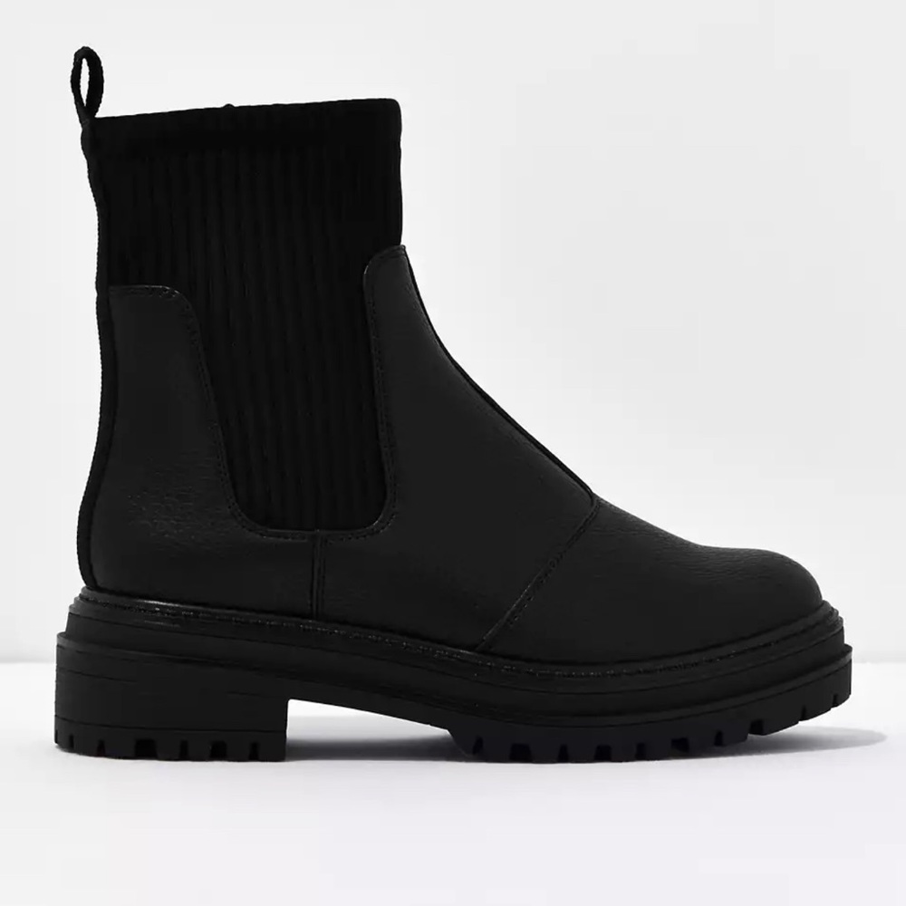 AE Sock Chelsea Boot Black